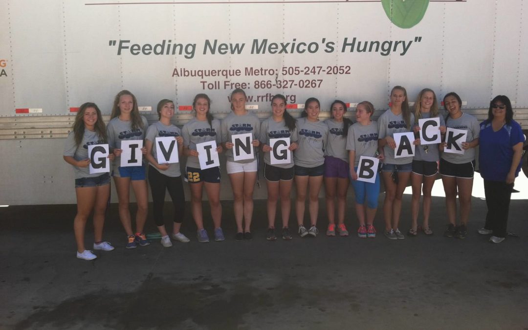 Storm Volunteer at Food Bank