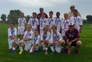 U11 Gold Champion Scorps Black