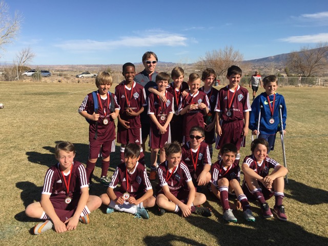 RRSC Scorpions Blue = Classic FC Spring Cup U11B Gold Champions!