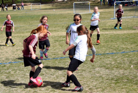 RRSC Youth Teams Playing Girls