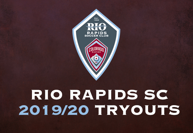 2019/2020 Rio Rapids SC Tryouts