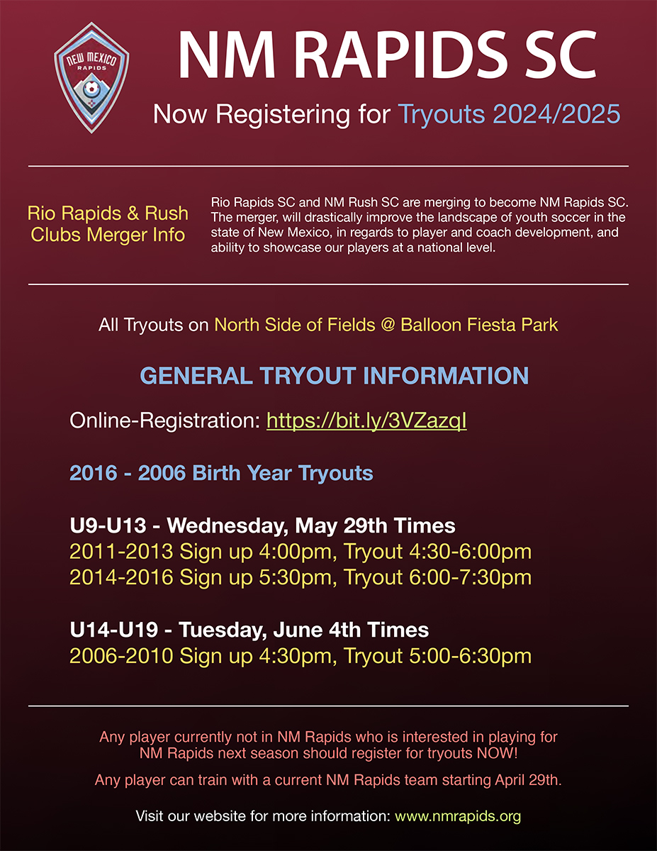 NMRSC Tryout Flyer Overview 2024