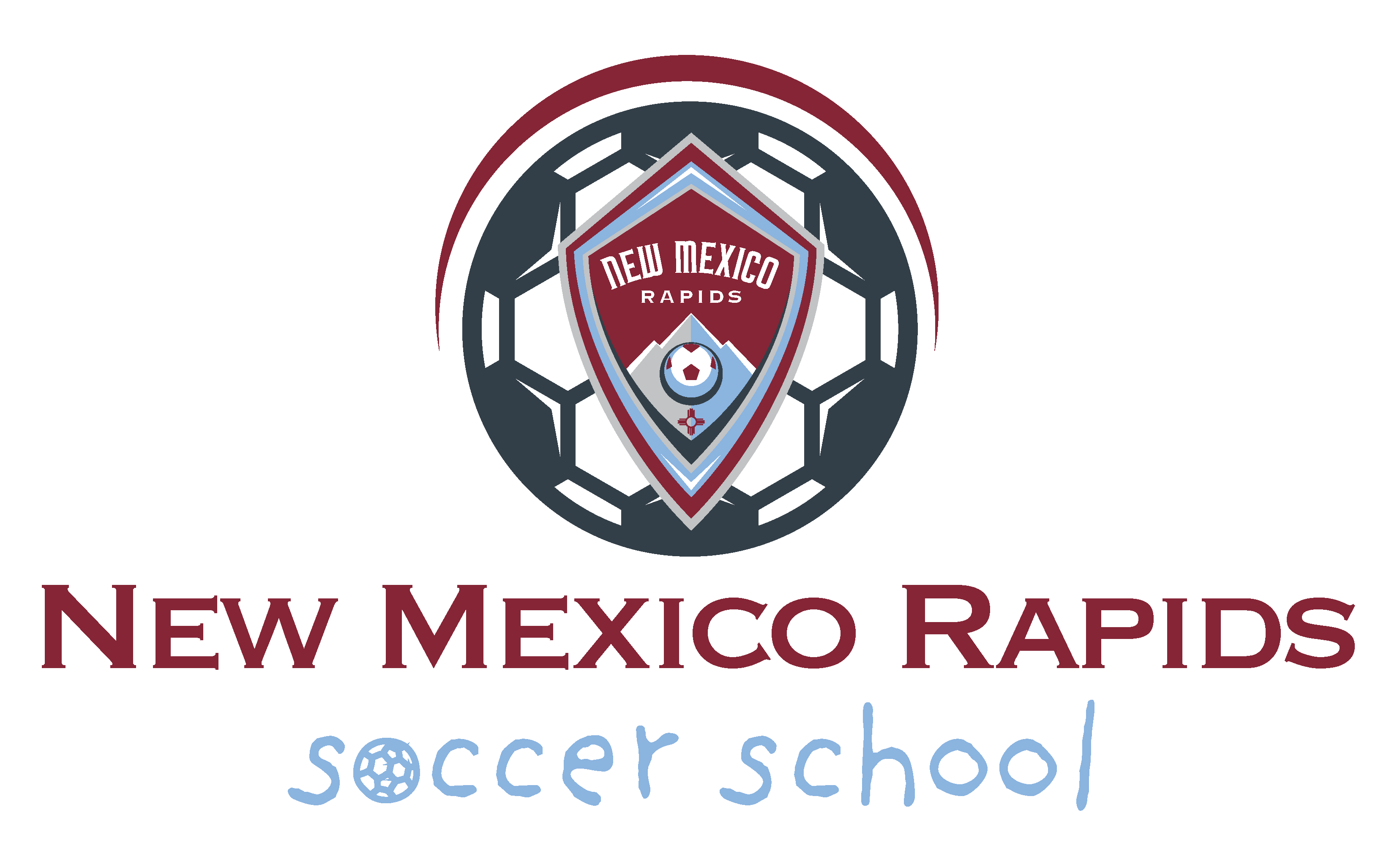 NM Rapids Soccer School Logo 4 NM Rapids Soccer School Logo 4