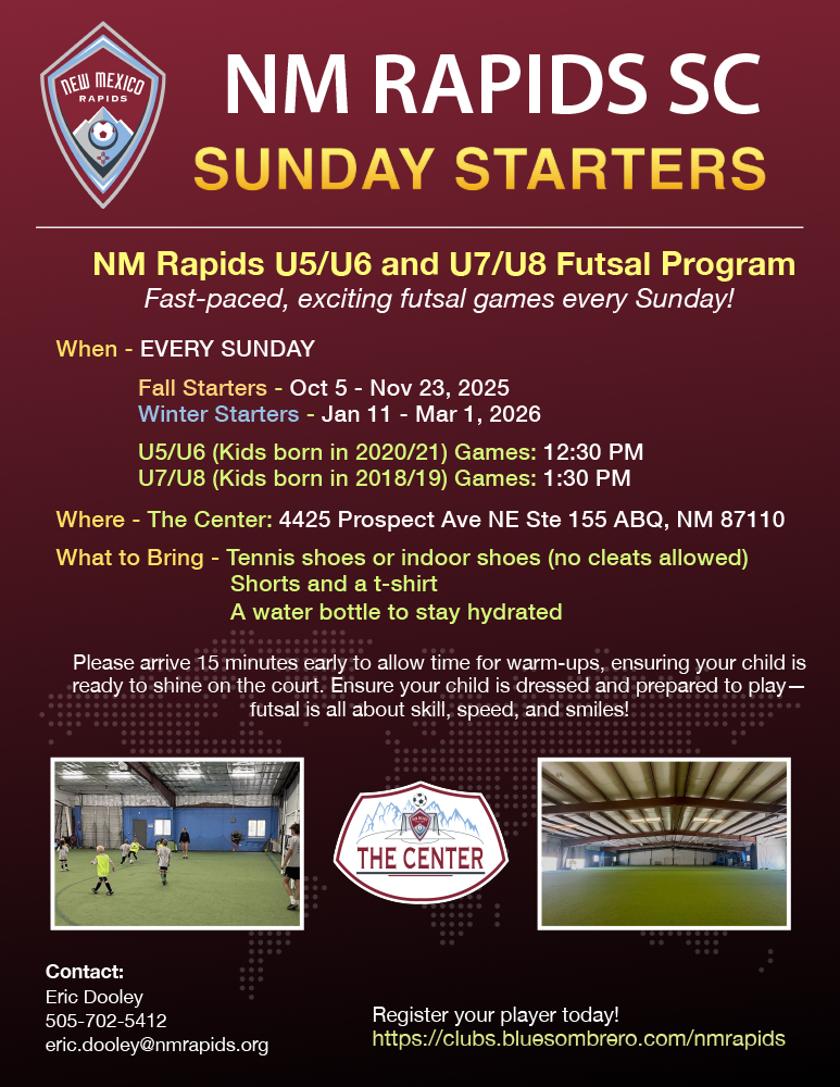 RRSC Starters Flyer 092225
