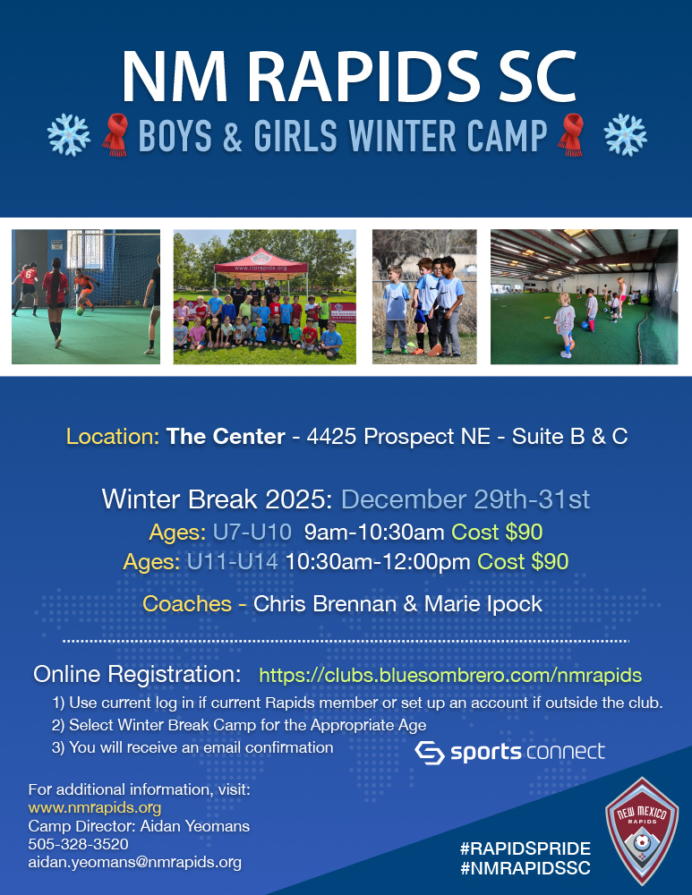 NMRSC Youth Winter Camp Flyer 111825