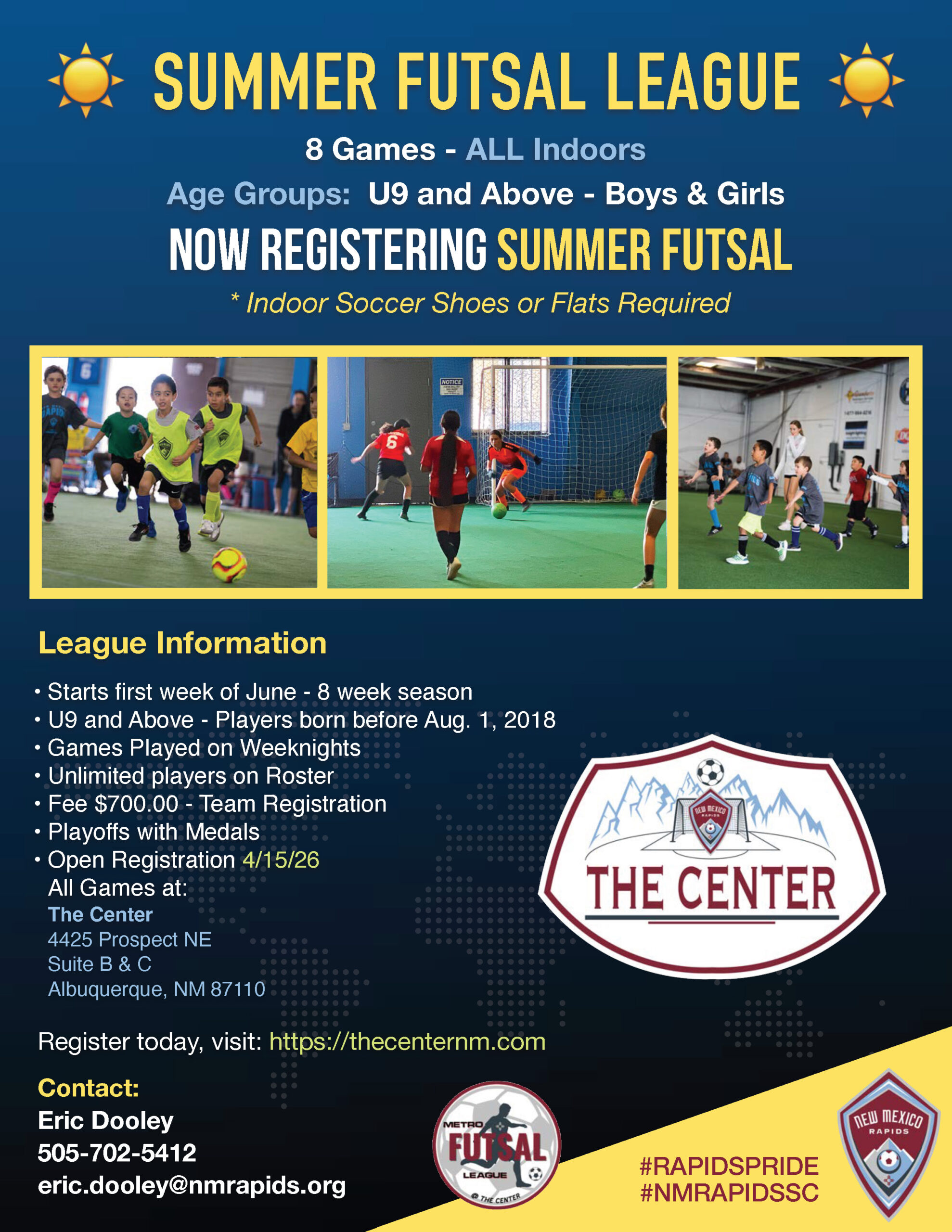 NMRSC Summer Futsal Flyer 2026 scaled