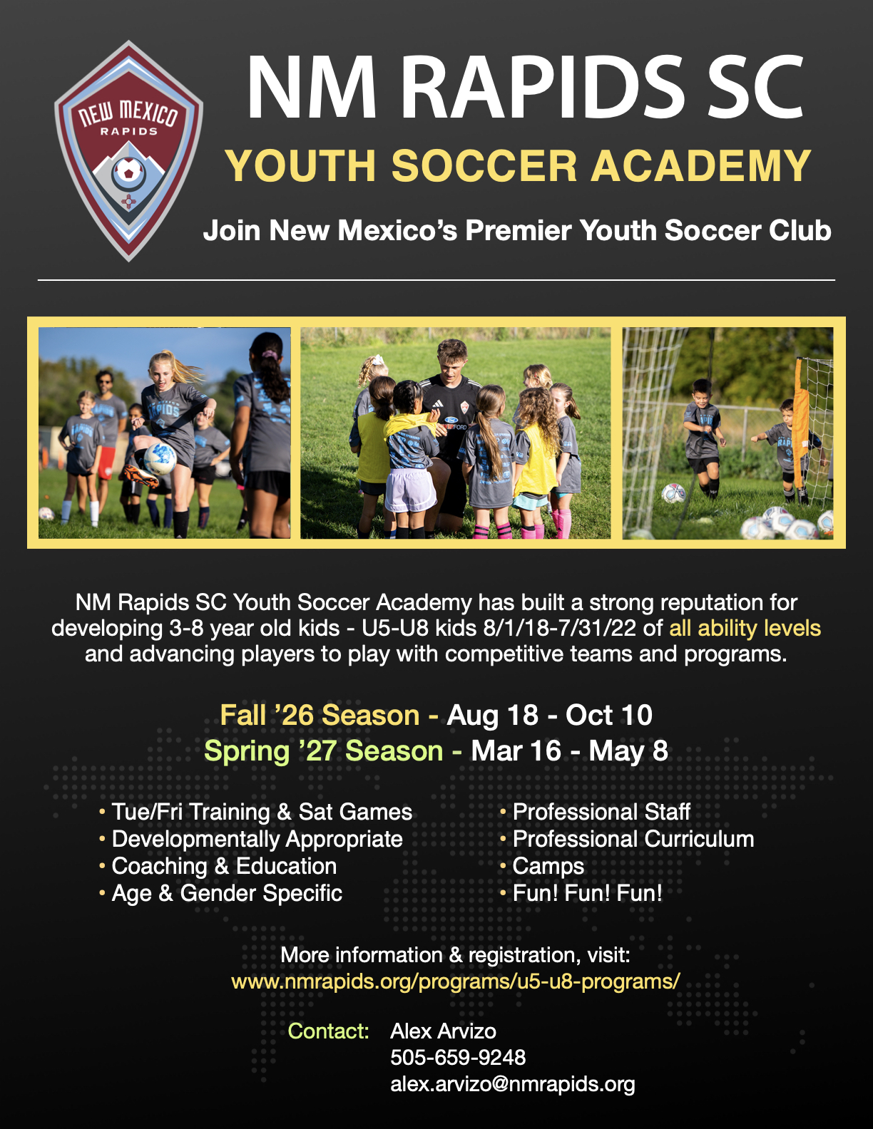 NMRSC Youth Academy Flyer APR 2026