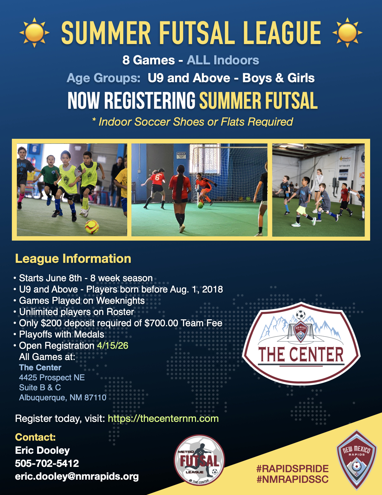 NMRSC Summer Futsal Flyer 2026 1