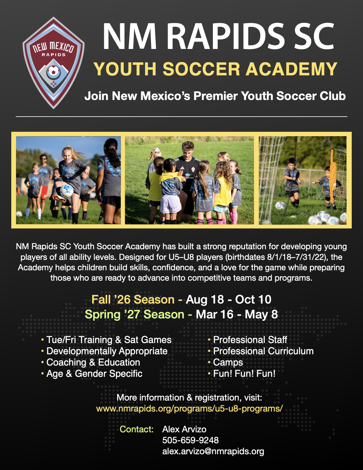 Home 10 NMRSC Youth Academy Flyer AUG 2026