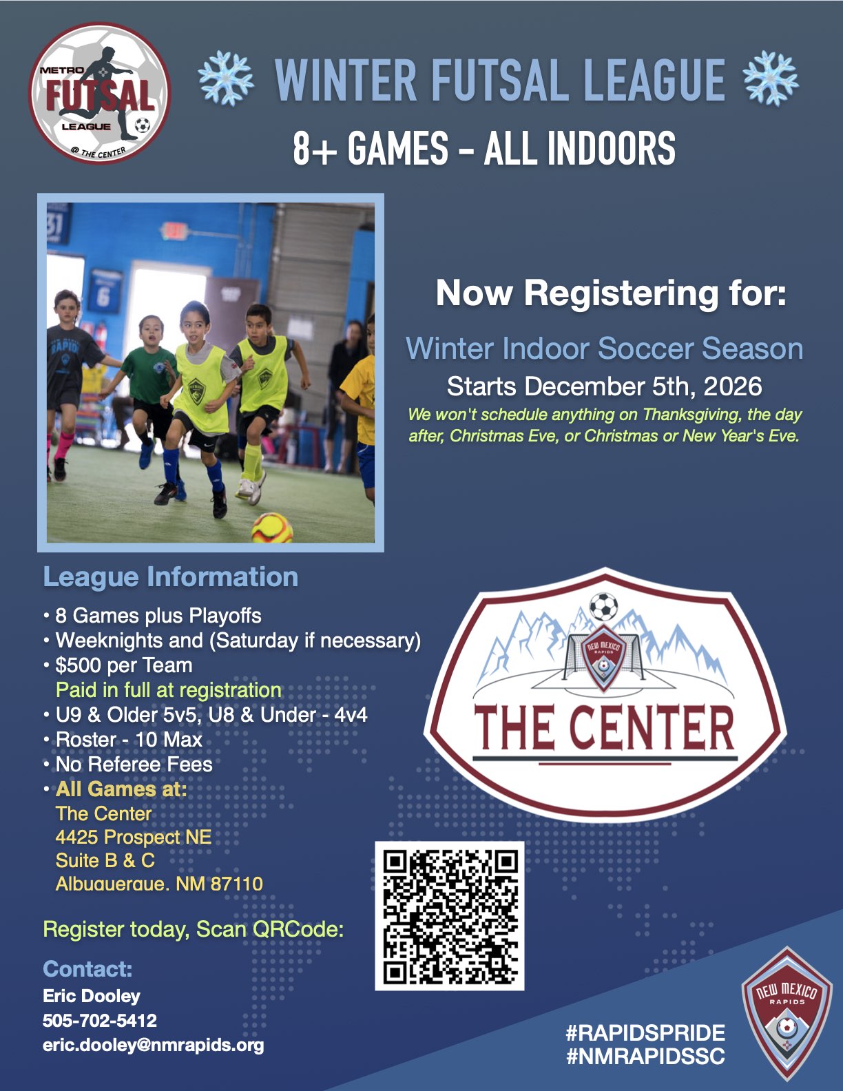 NMRSC Winter Metro Futsal League Flyer 092426.1 1